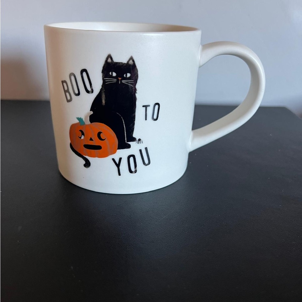 Halloween mug boo
